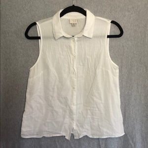Button down sleeveless A New Day shirt